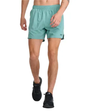 2XU Aero 7 Inch Men's Running Shorts (Raft/Pine Reflective)