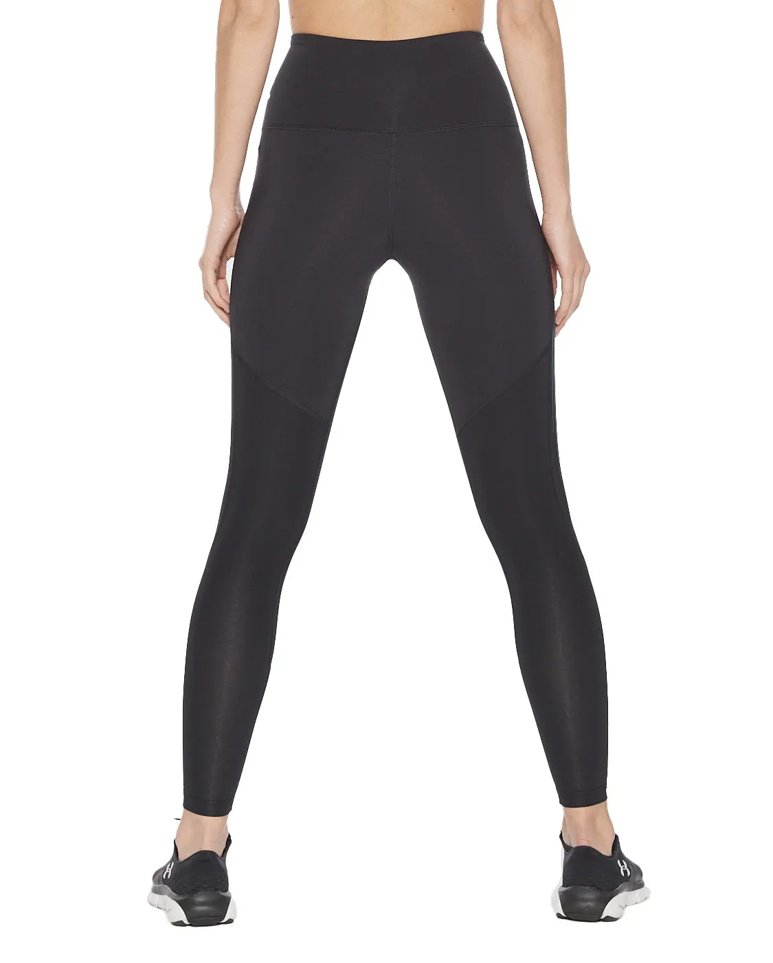 2XU Hi-Rise Women's Compression Tights (Black/Teal Chrome)