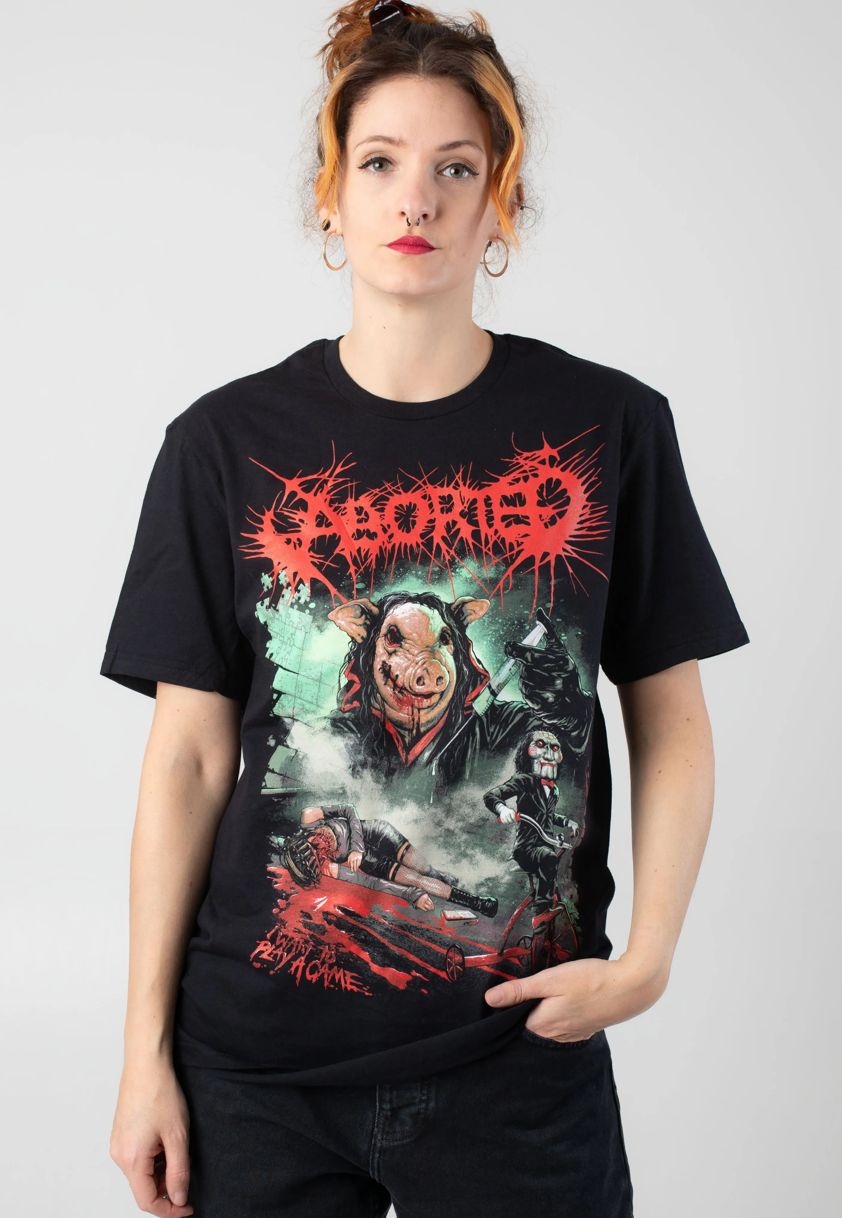 Aborted - Play A Game - T-Shirt
