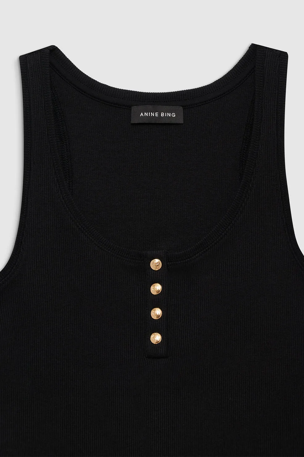 Alessia Tank - Black -ANINE BING