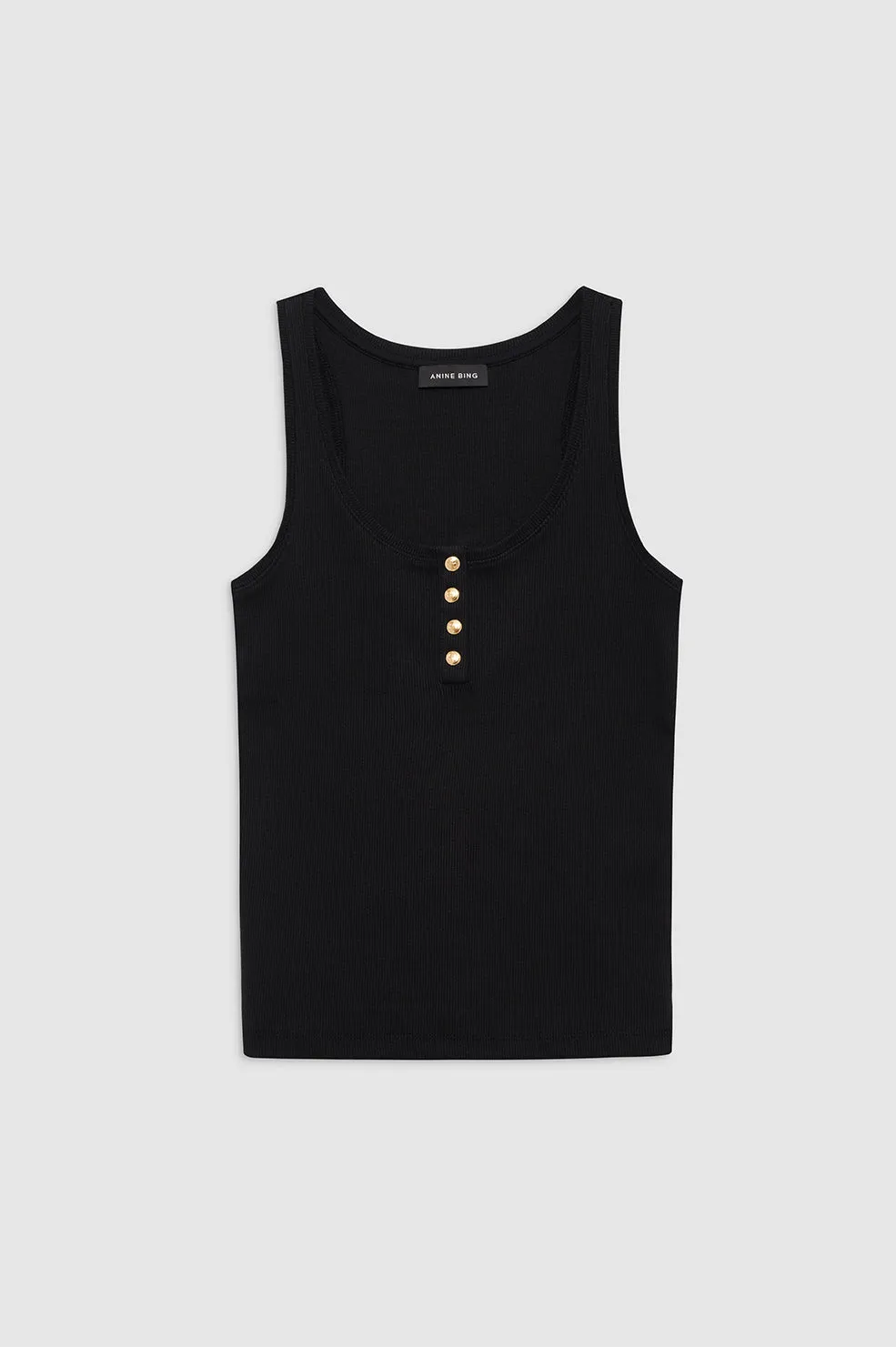 Alessia Tank - Black -ANINE BING