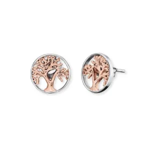 Angel Whisperer Silver Tree of Life Stud Earrings ERE-LILTREE-BICOR