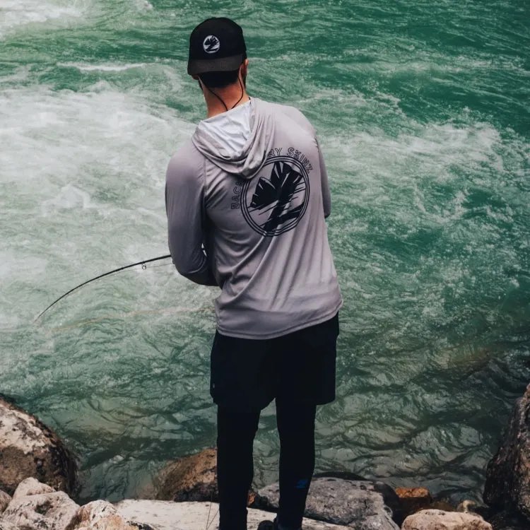 Backcountry Skinz Logo UV Shirt - Grey