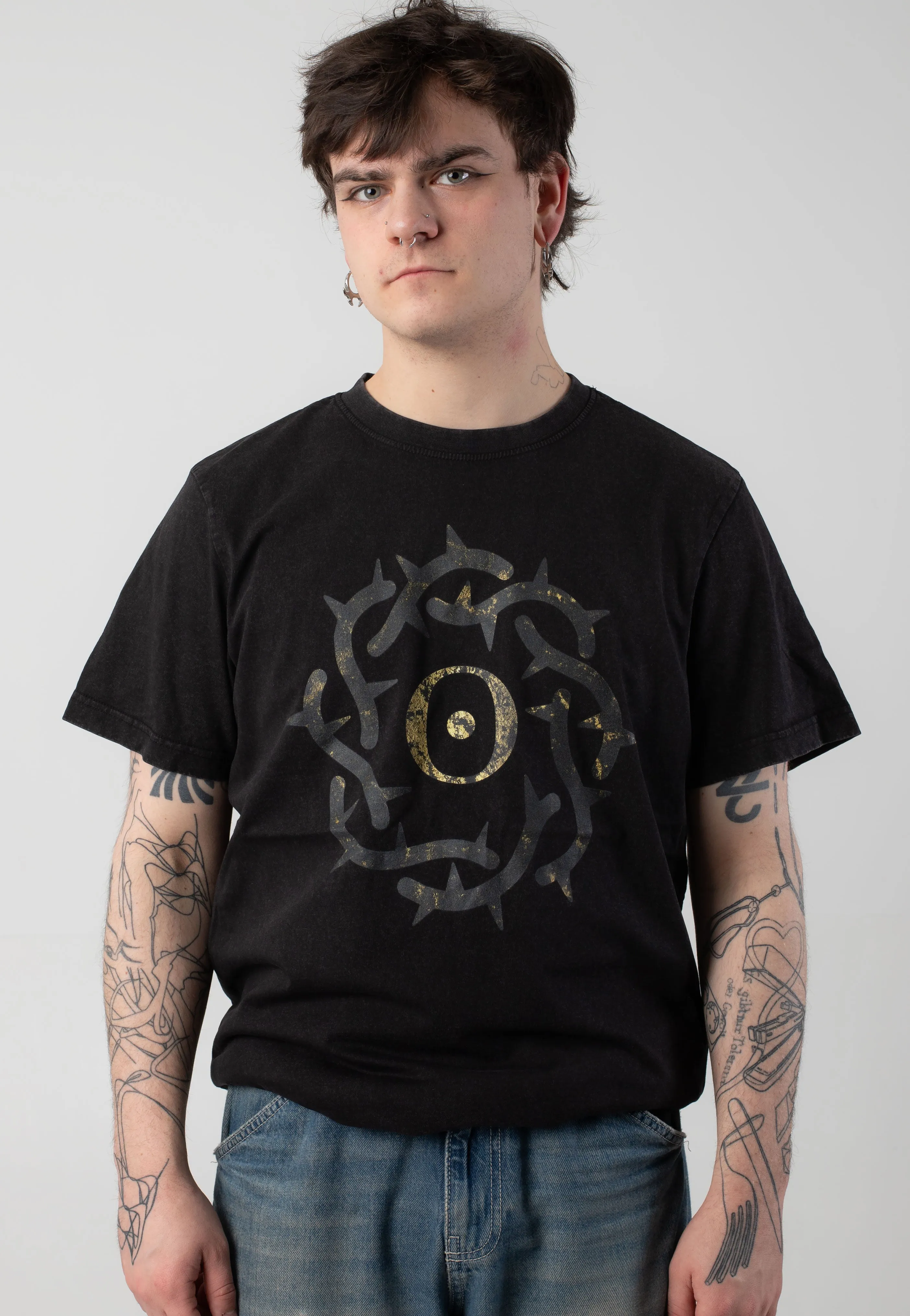 Bad Omens - Apple Crown Acid Washed - T-Shirt