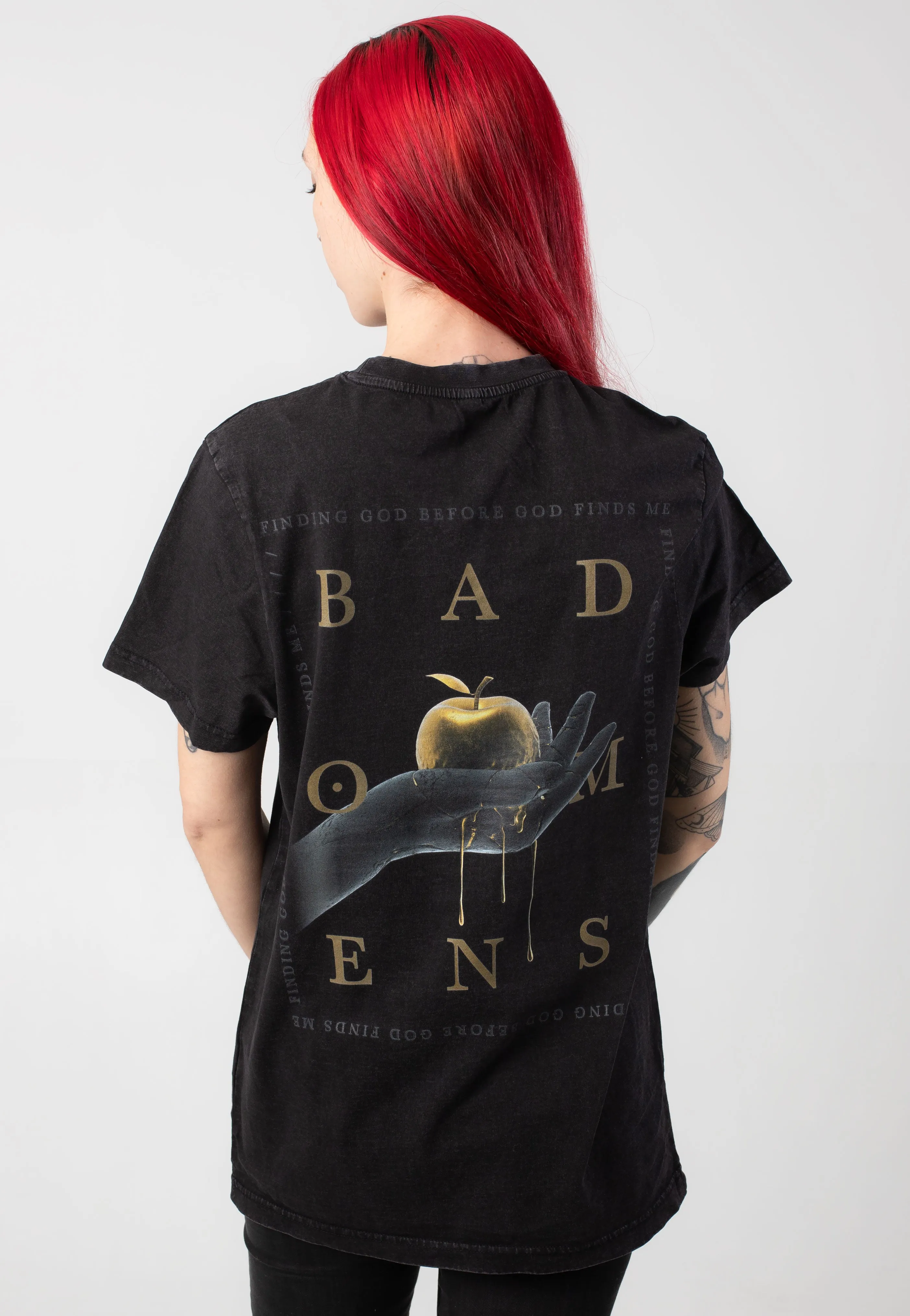 Bad Omens - Apple Crown Acid Washed - T-Shirt