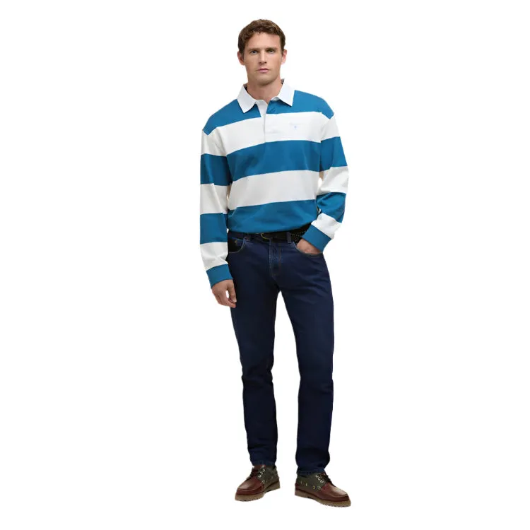 Barbour Broome Rugby Shirt - Midnight