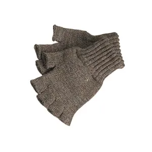 Barbour Fingerless Gloves - Green