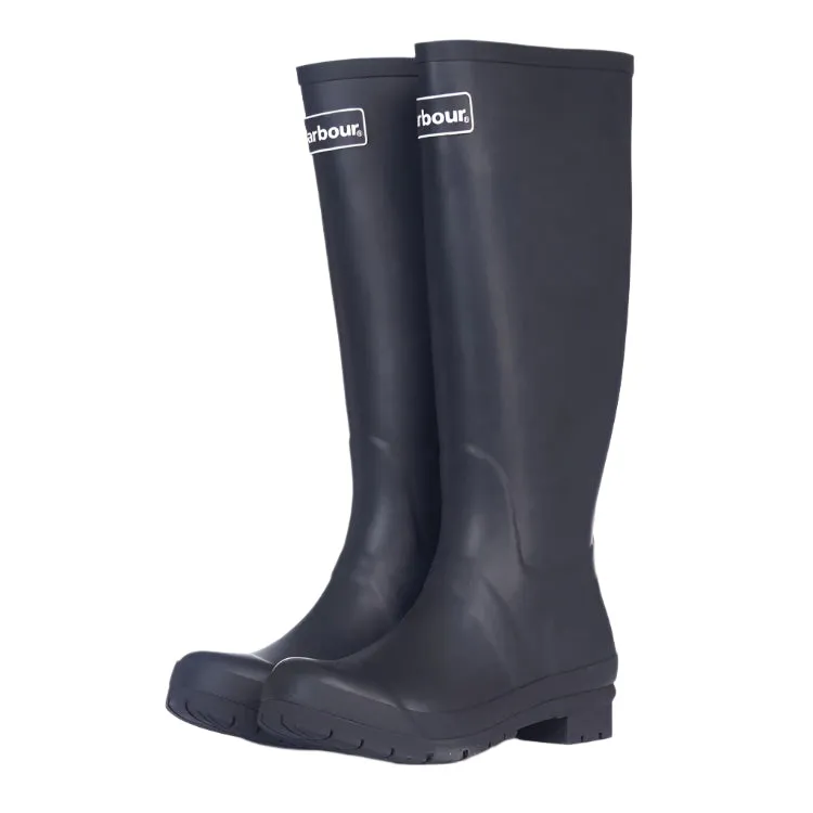Barbour Ladies Abbey Wellington Boots - Navy