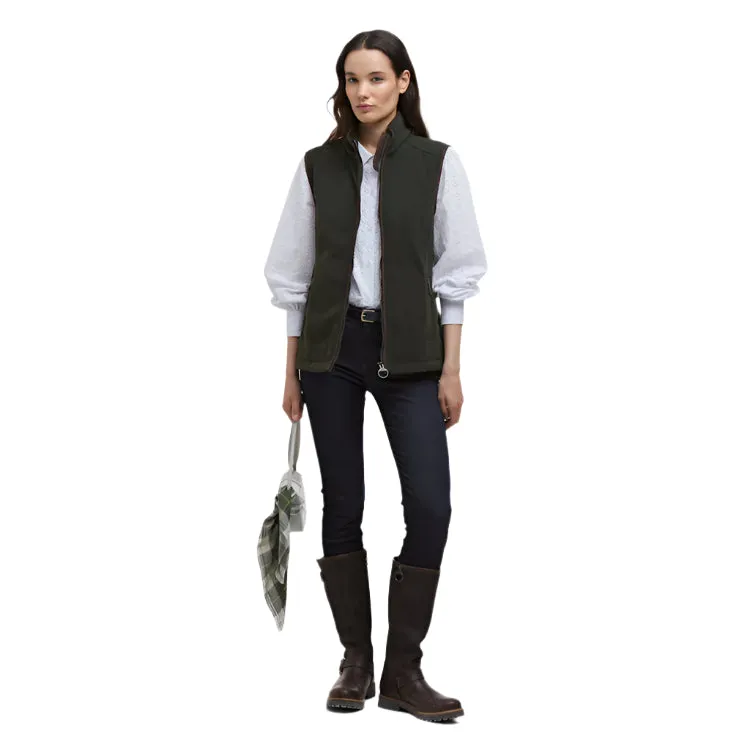 Barbour Ladies Country Colton Fleece Gilet - Sage