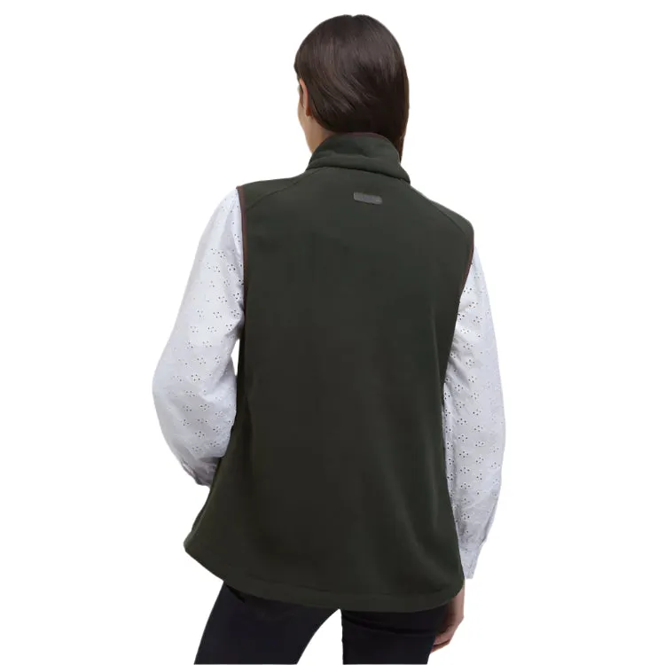 Barbour Ladies Country Colton Fleece Gilet - Sage