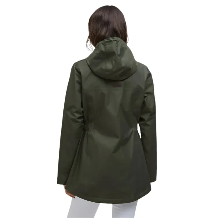 Barbour Ladies Dallas Waterproof Jacket - Olive/Ancient Tartan