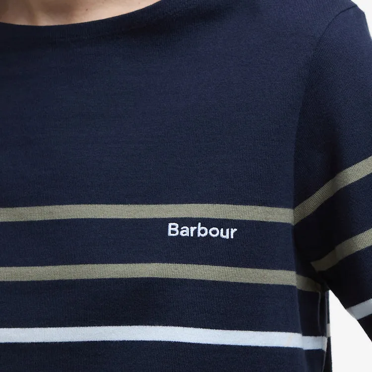 Barbour Ladies Hawkins Top - Navy Stripe