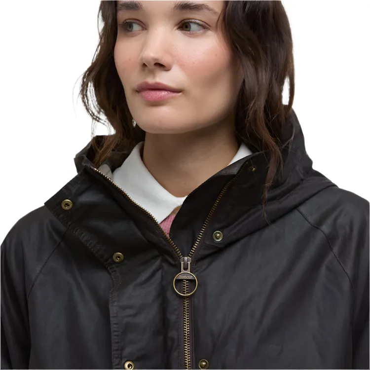 Barbour Ladies Hollies Wax Jacket - Rustic/Ancient Tartan