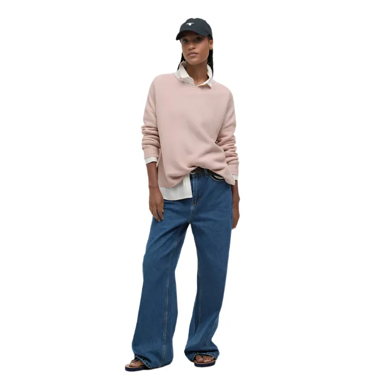Barbour Ladies Marine Knitted Jumper - Primrose Pink