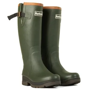 Barbour Ladies Tempest Neoprene Lined Wellington Boots - Olive