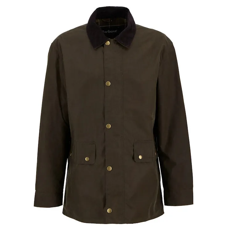 Barbour Lowick Wax Jacket - Beech