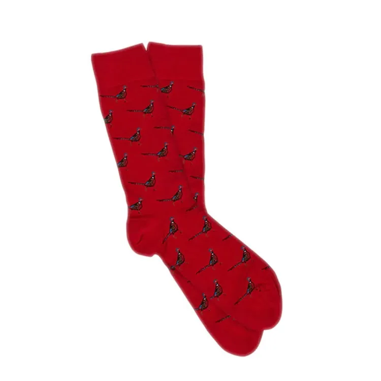 Barbour Mavin Sock - Red Pheasant