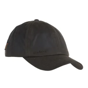 Barbour Wax Sports Cap - Olive