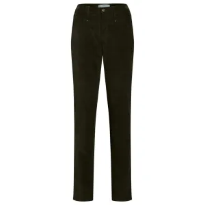 Brax Mary Five-pocket Stretch Jeans 73-1838 In Olive