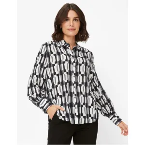 Brax Vic Blouse 45-8638 Black