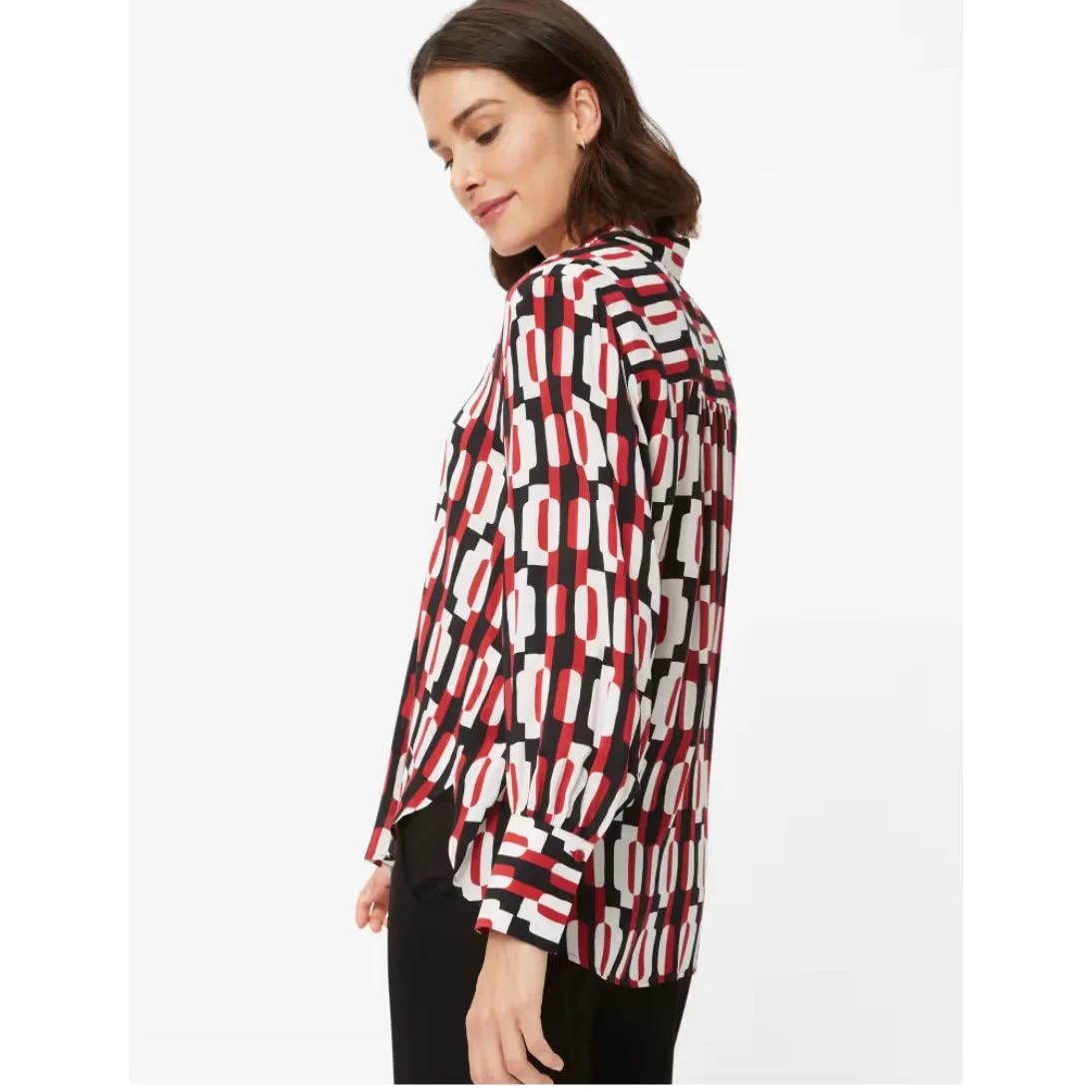 Brax Vic Blouse 45-8638 Carmine