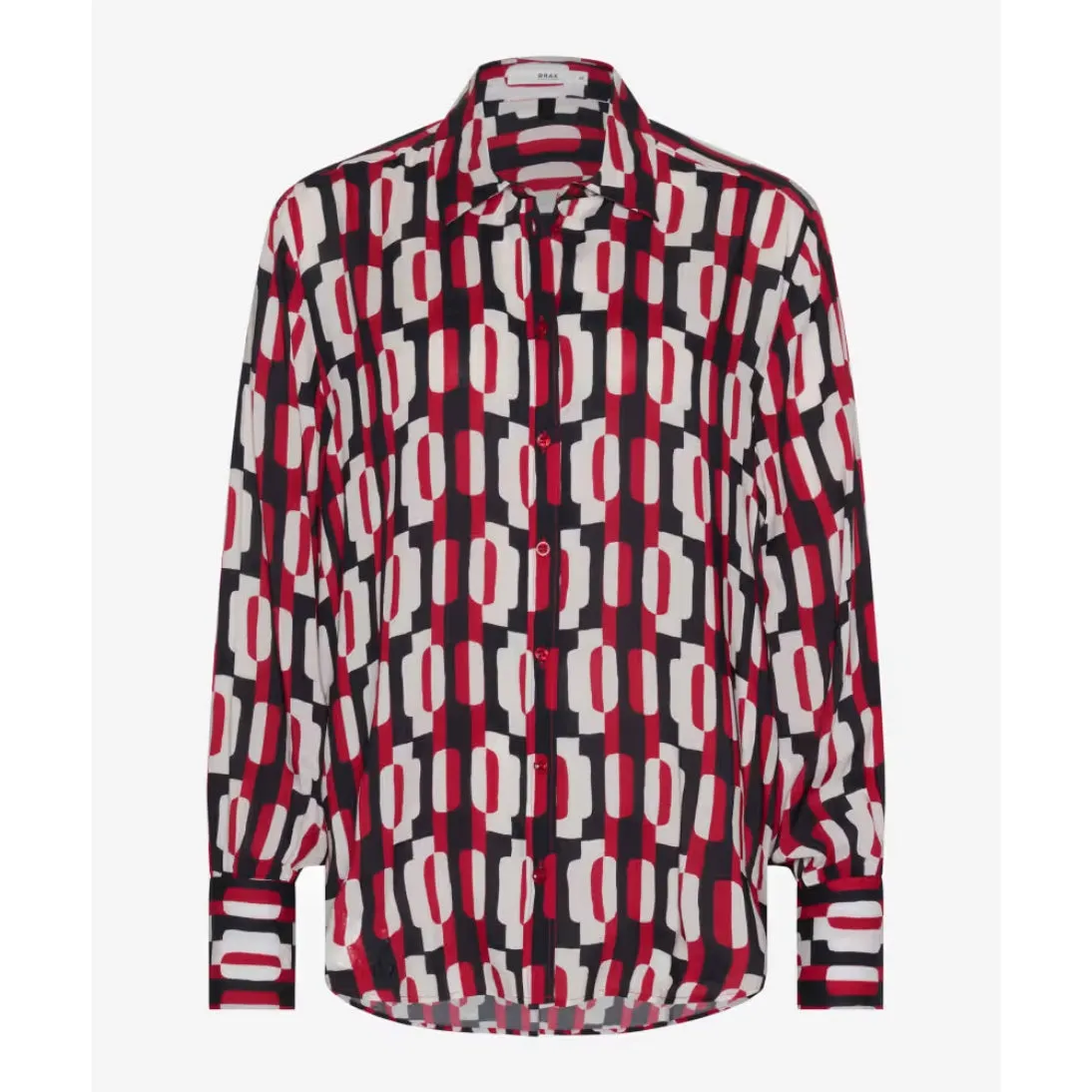 Brax Vic Blouse 45-8638 Carmine