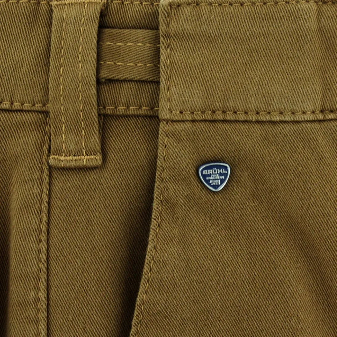 Bruhl Parma B Mover Stretch Winter Chino Trousers 185970 Tan