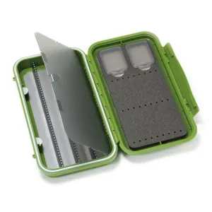 C&F Design 3-Row Waterproof Tube Fly Case With 4 Compartments - Large - Olive