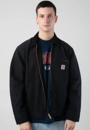 Carhartt WIP - Detroit Stone Canvas Black/Black - Jacket