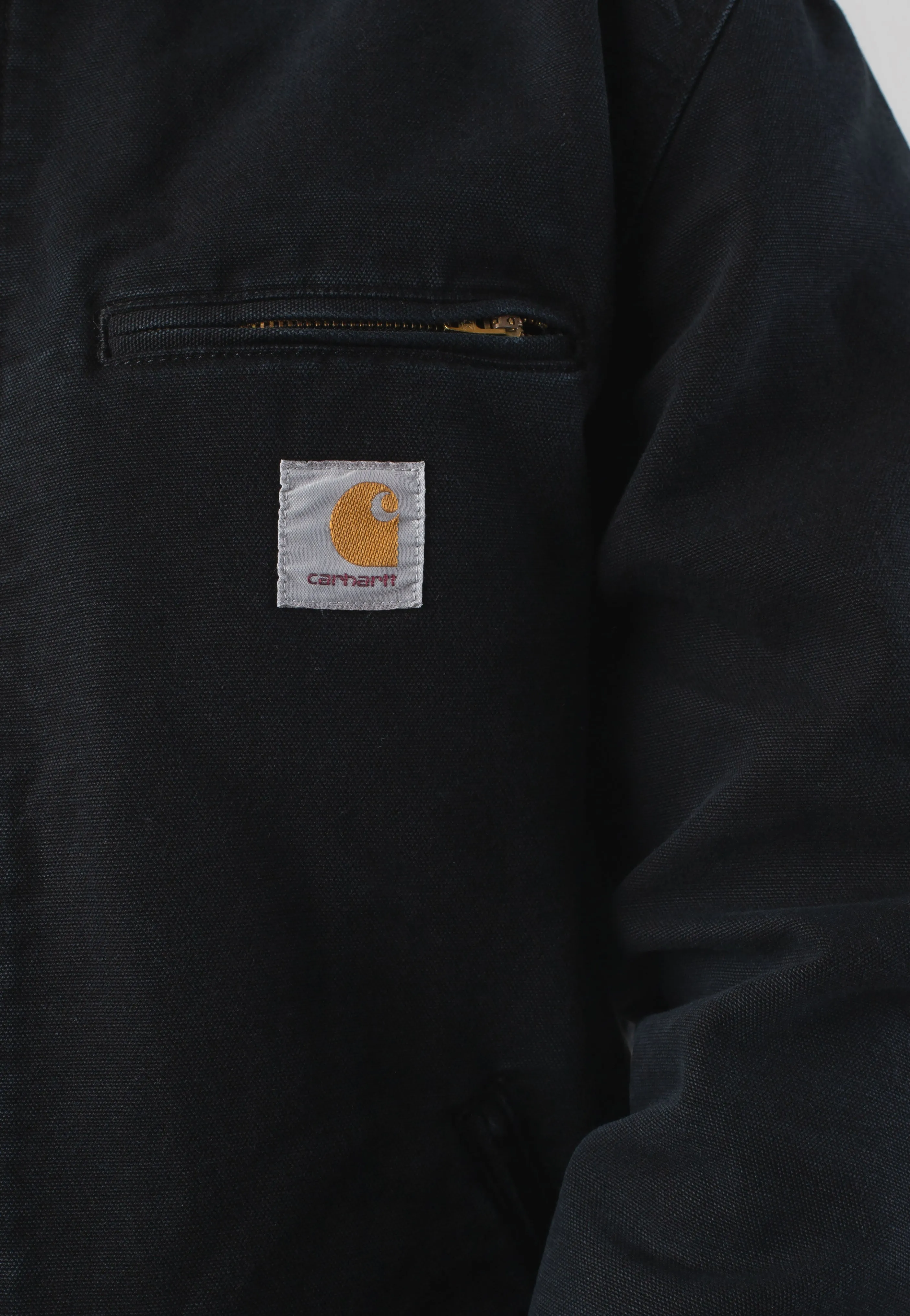 Carhartt WIP - Detroit Stone Canvas Black/Black - Jacket