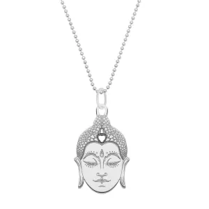 Carter Gore Buddha Head Pendant Necklace