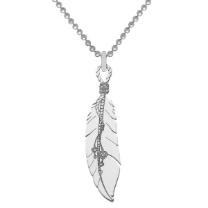 Carter Gore Feather Pendant Necklace