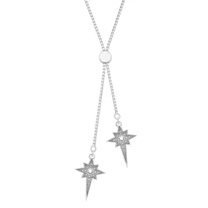 Carter Gore North Star Slider Necklace Sterling Silver
