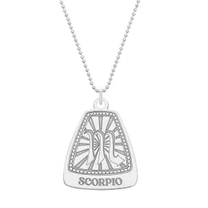Carter Gore Scorpio Zodiac Pendant Necklace