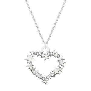 Carter Gore Star Heart Pendant Necklace