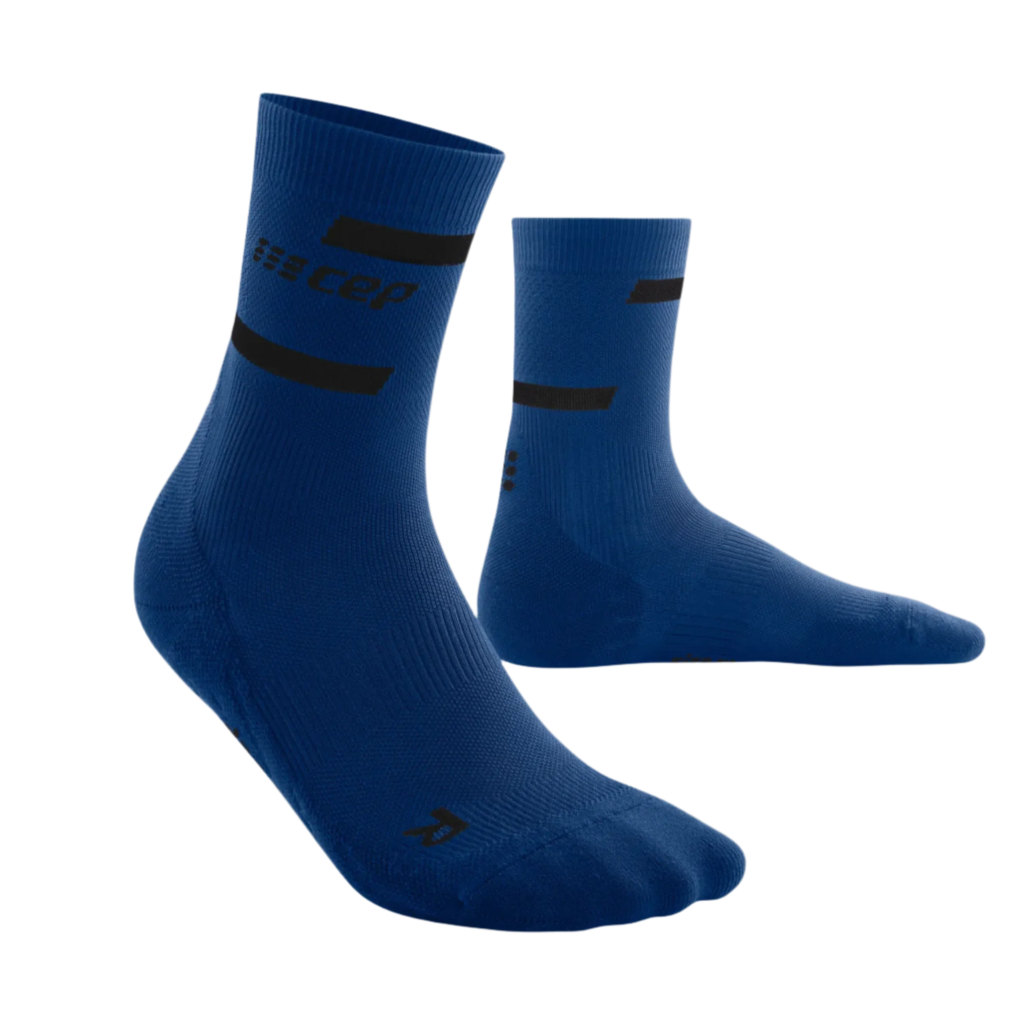 CEP Compression The Run Mid Cut 4.0 Women's Compression Socks (Blue/Black)