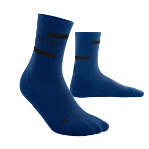 CEP Compression The Run Mid Cut 4.0 Women's Compression Socks (Blue/Black)
