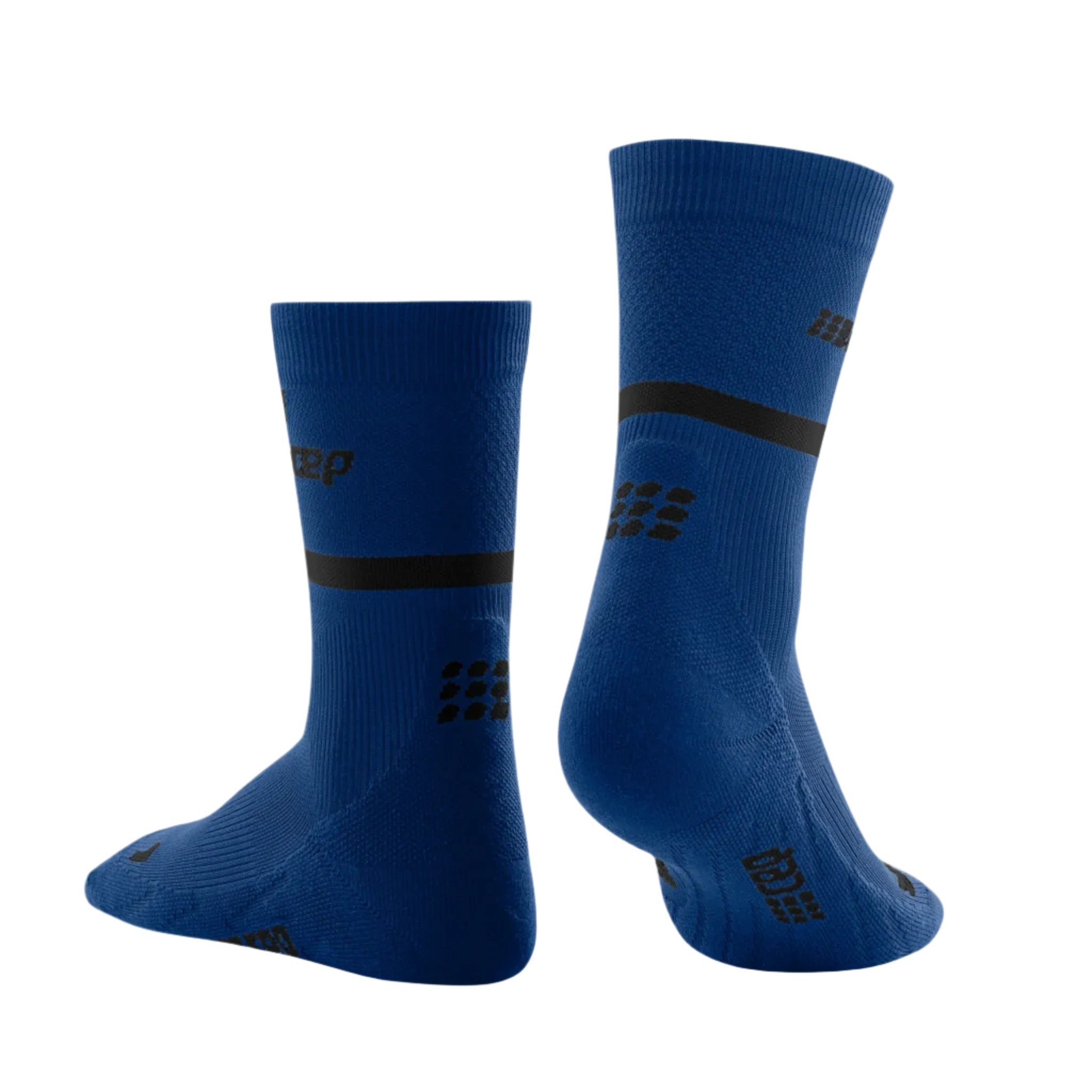 CEP Compression The Run Mid Cut 4.0 Women's Compression Socks (Blue/Black)