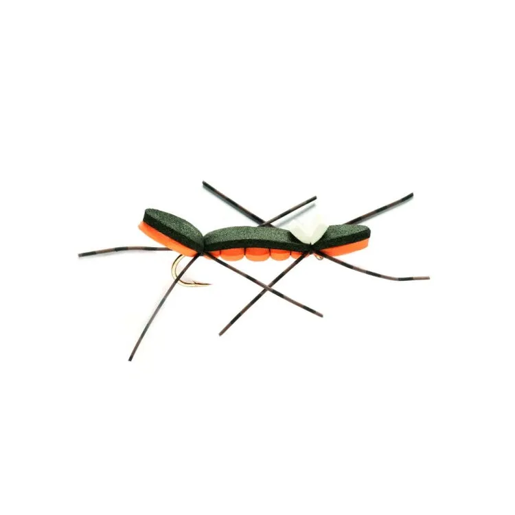 Chernobyl Ant Flies - Black/Orange