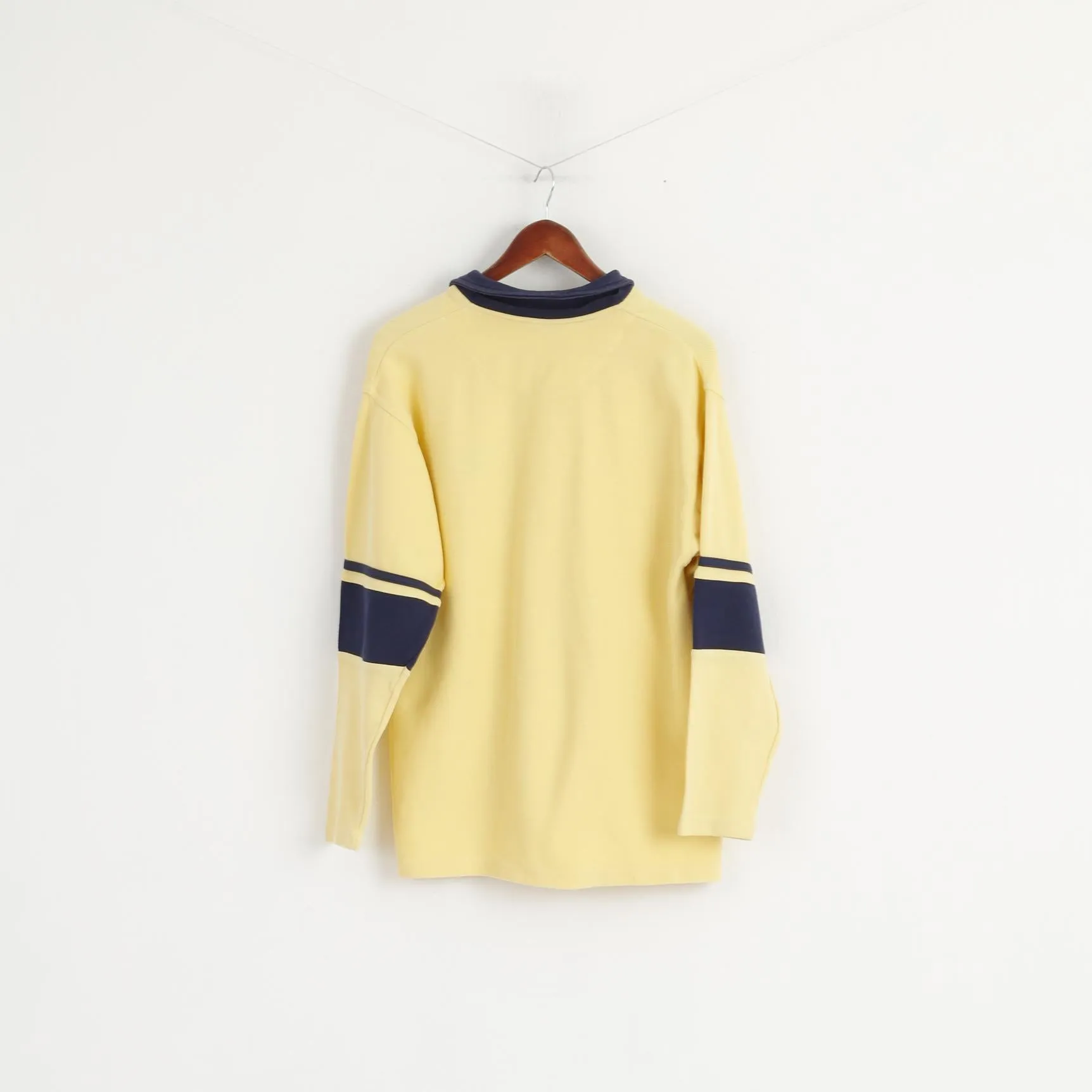 Chiemsee Men S Polo Shirt Yellow Windsurfing Vintage Surfing Sport Top