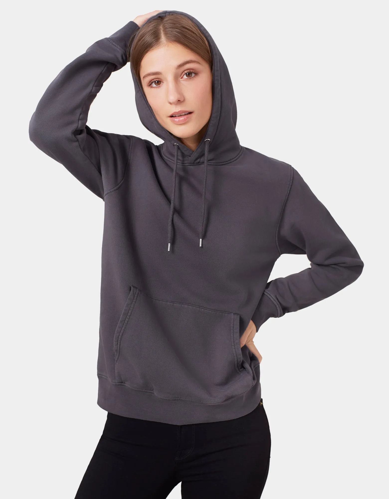 Classic Organic Hood - Oyster Grey