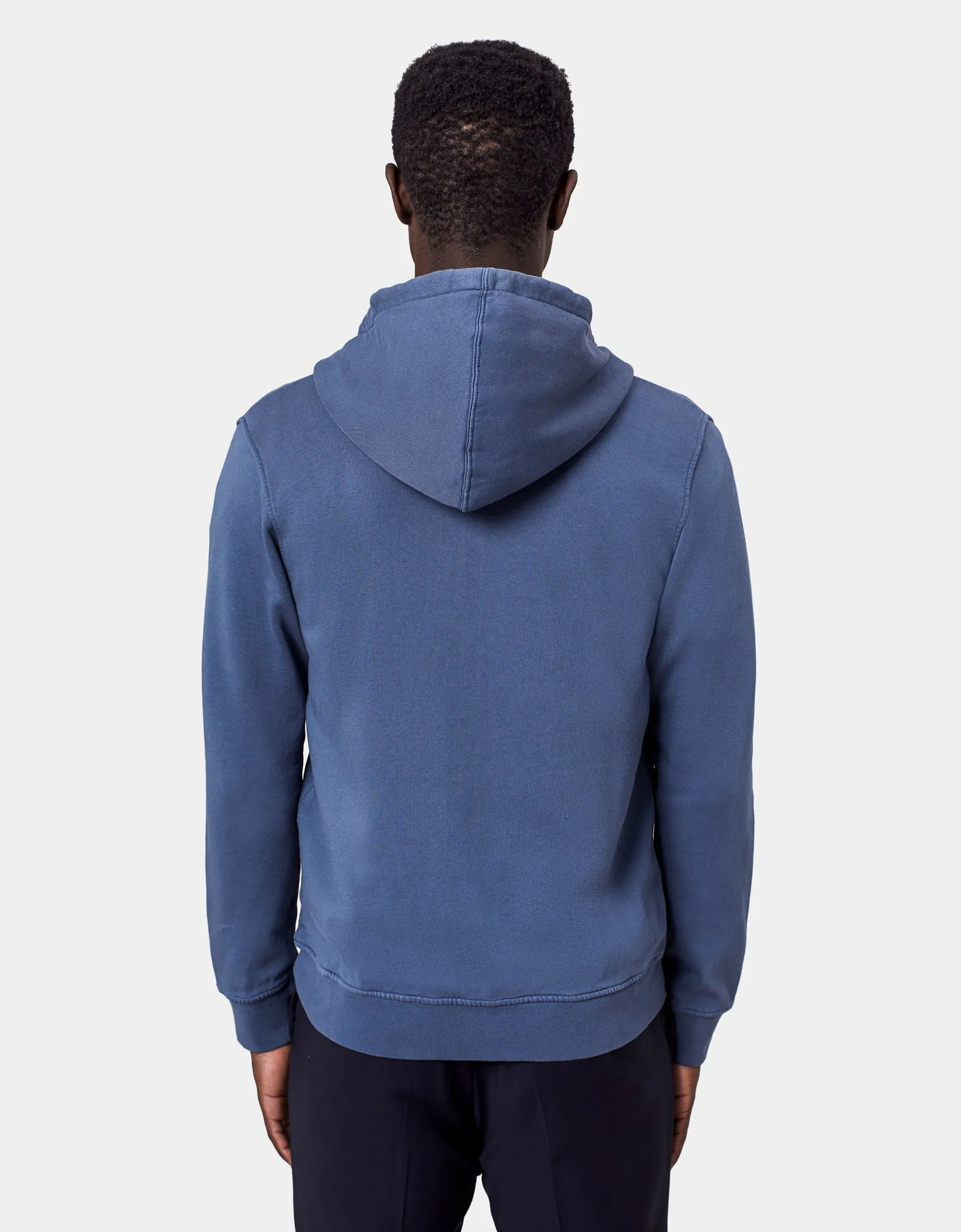 Classic Organic Zip Hood - Faded Pink