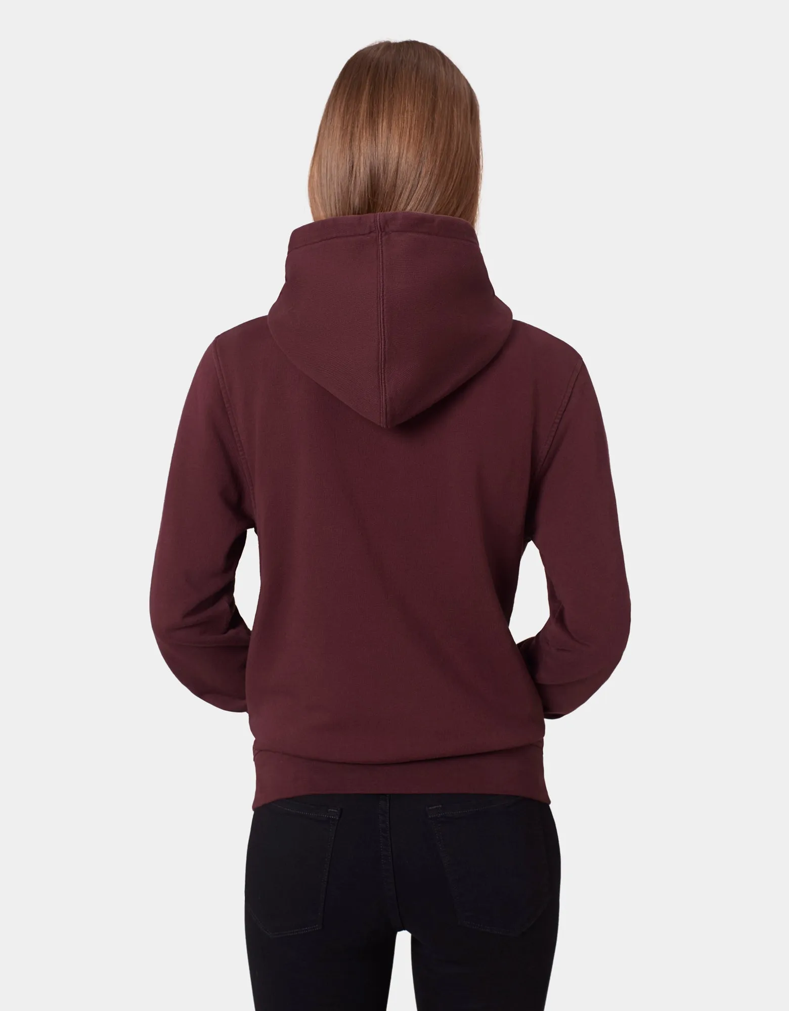 Classic Organic Zip Hood - Pearly Purple