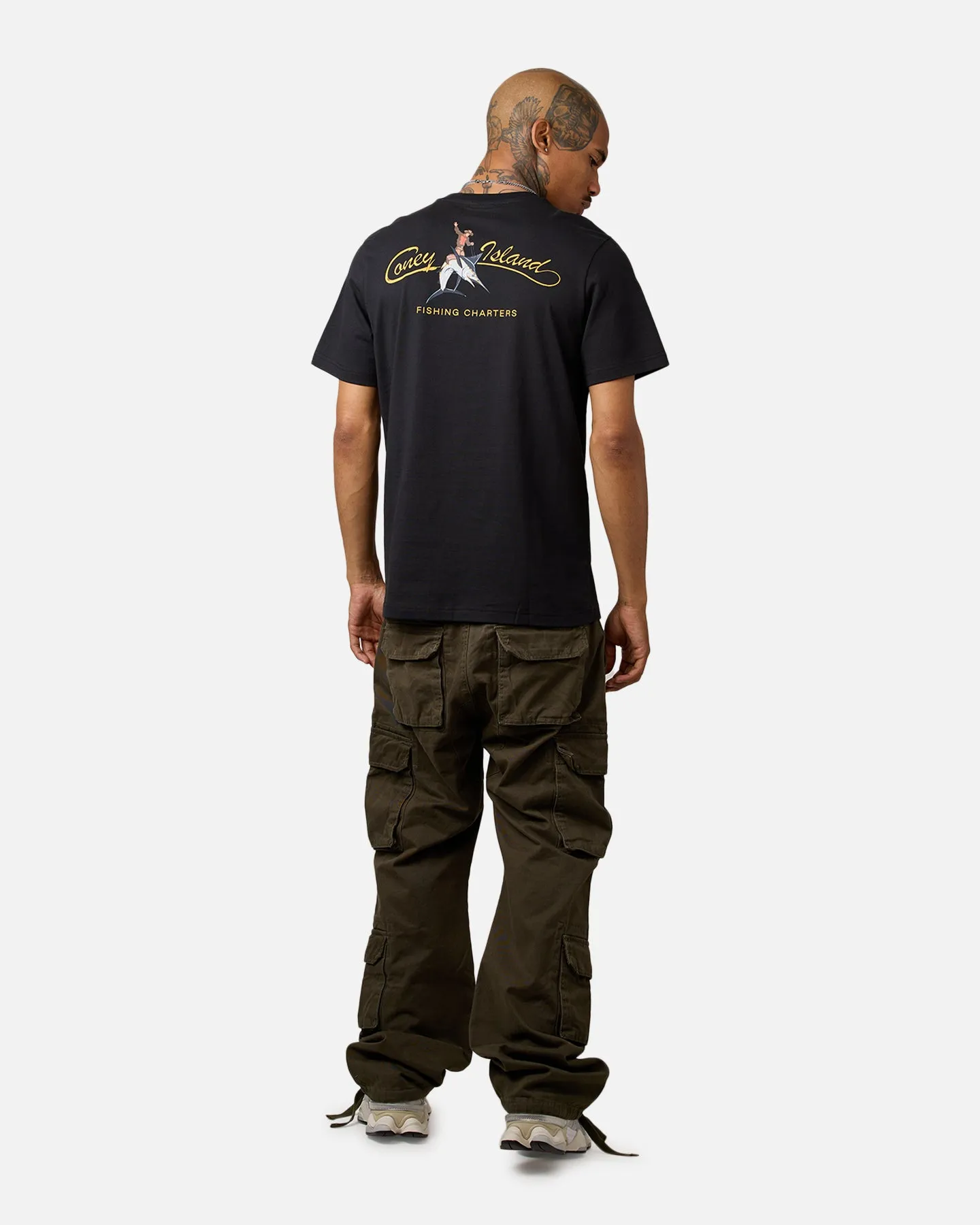Coney Island Picnic Fishing T-Shirt Black