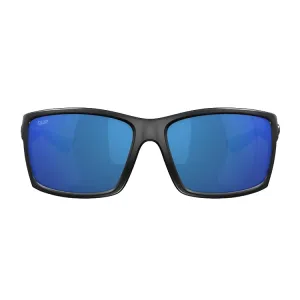 Costa Del Mar Reefton Sunglasses - Blackout Frame - Blue Mirror 580P Lens