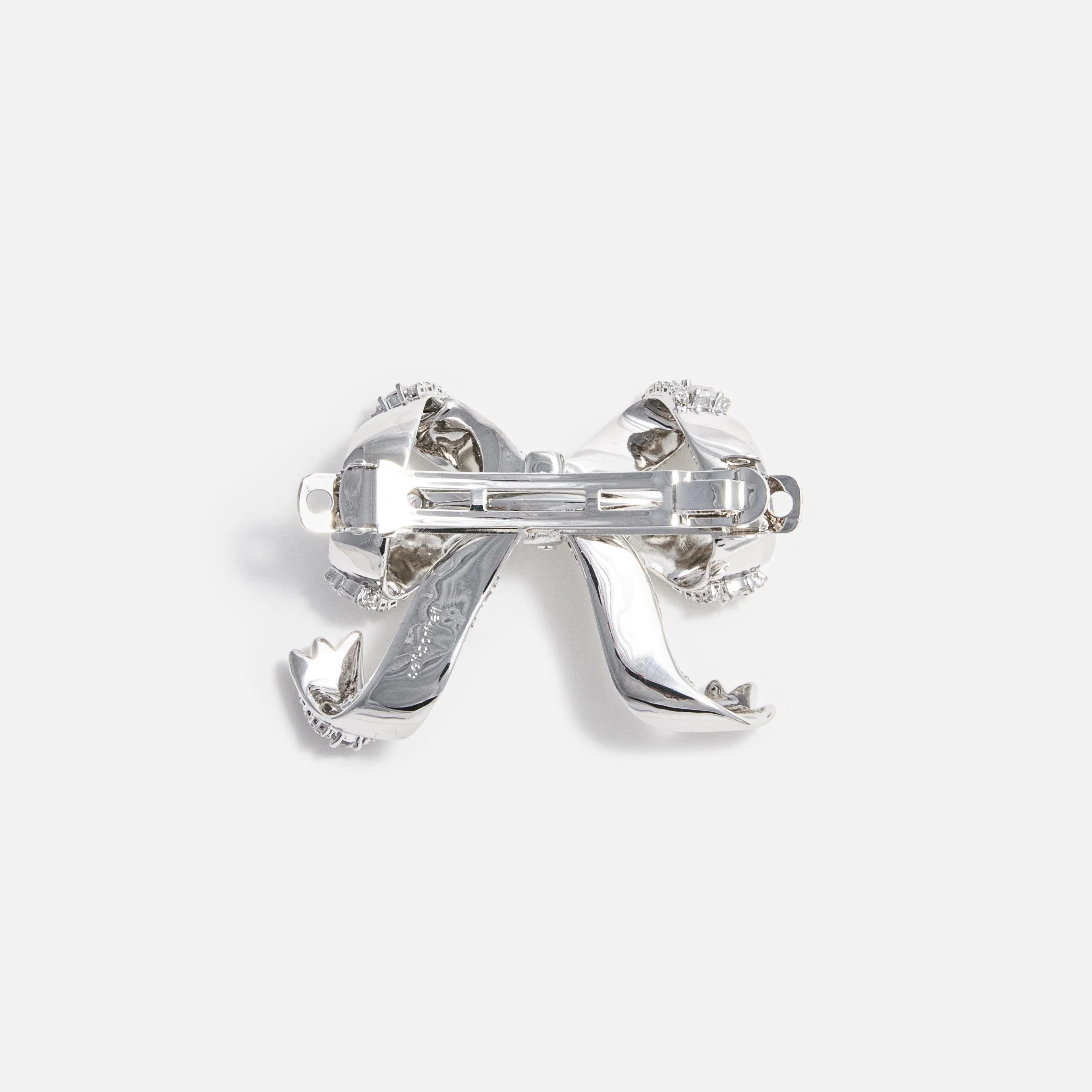 Crystal Bow Hair Clip Self Portrait