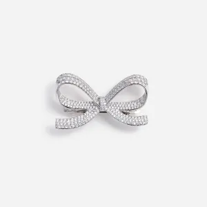 Crystal Bow Hairclip Self Portrait