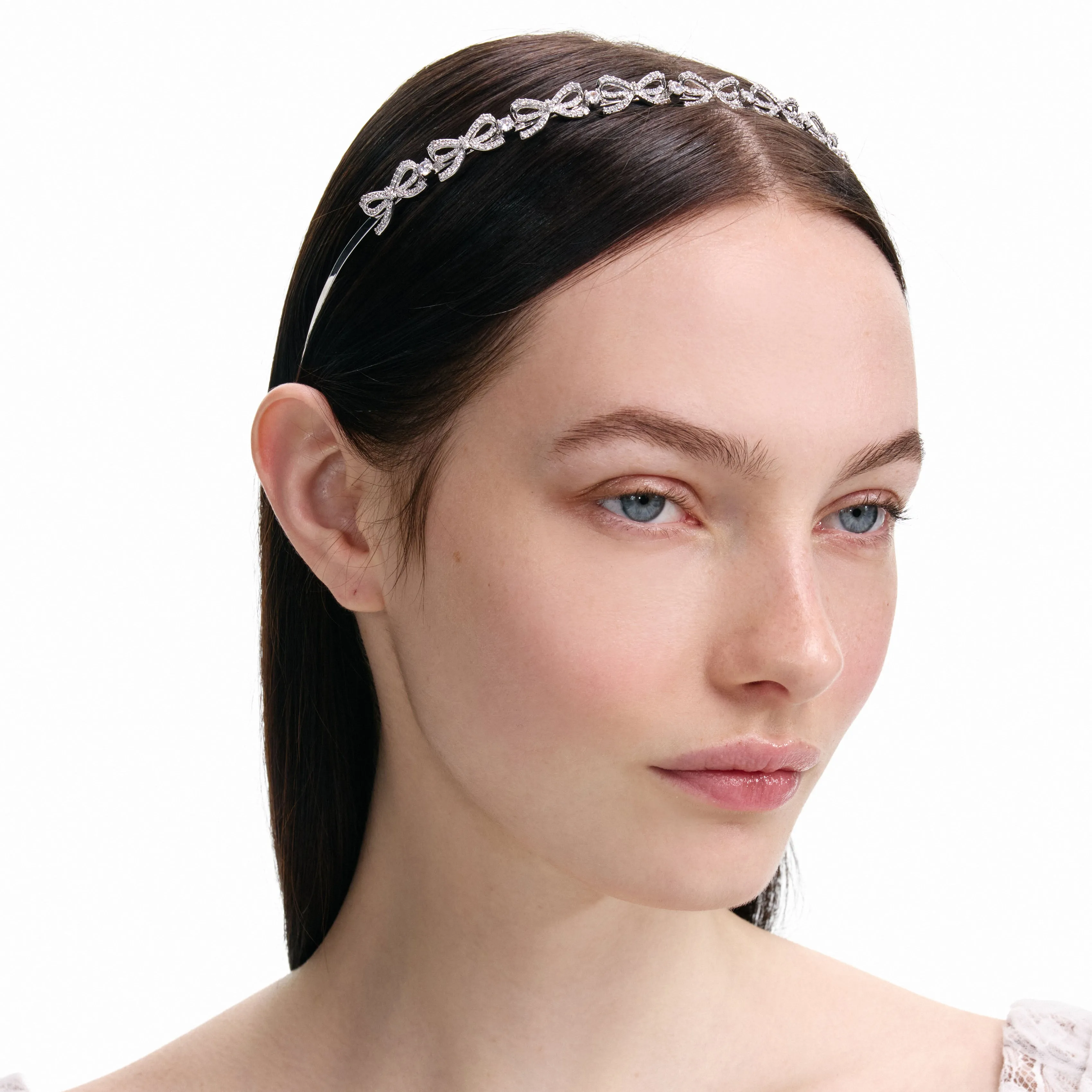 Crystal Bow Headband Self Portrait