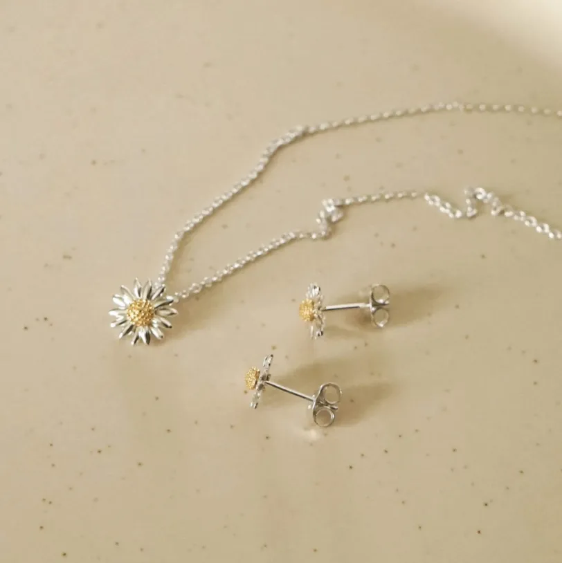 Daisy London English Daisy Necklace 10MM N2001