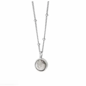 Daisy London HOWLITE HEALING STONE NECKLACE HN1006_SLV